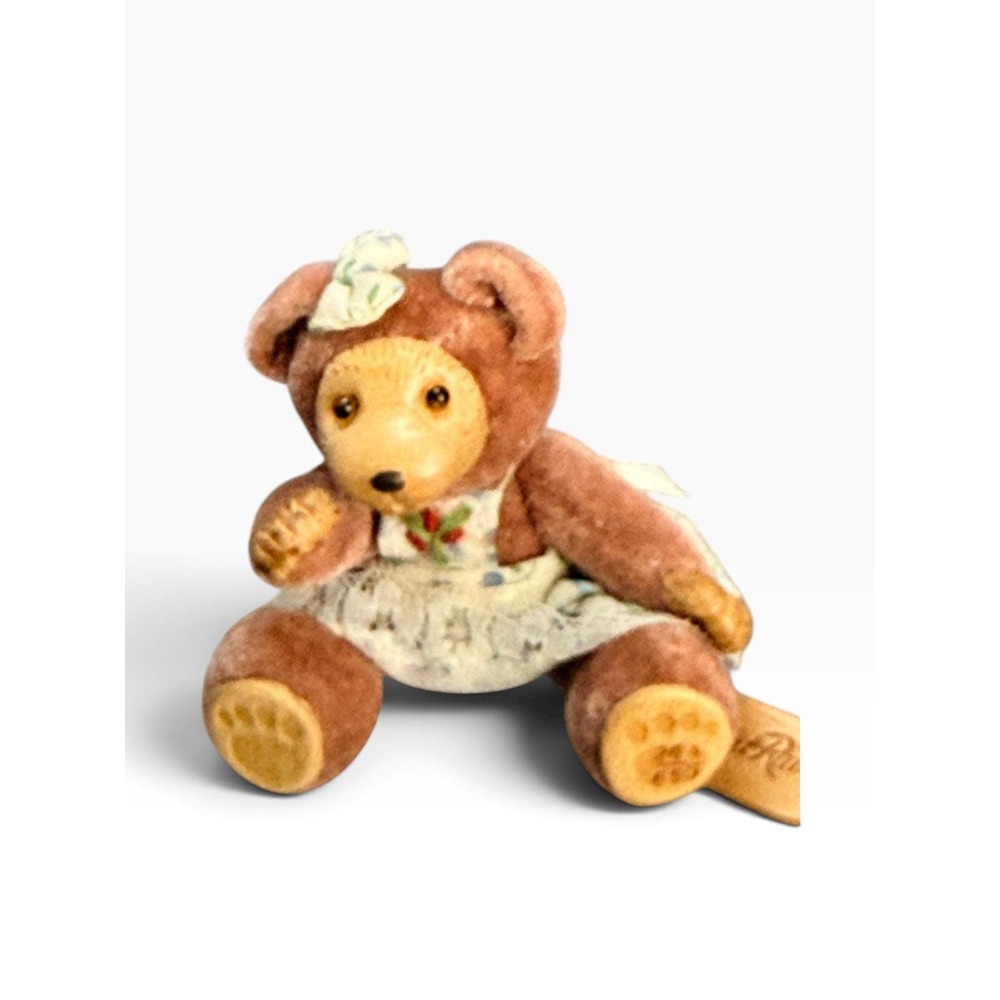 Robert Raikes Teddy Bear Wee Itty Bitty Mohair MANDY Vtg Miniature Mini